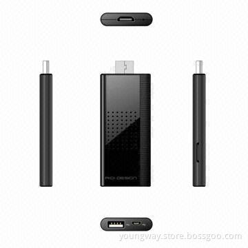 Smart TV Dongle with Linux OS, Rockchip RK2928 ARM Cortex A9 1.0GHz, DLNA, Wi-Fi and 256MB RAM